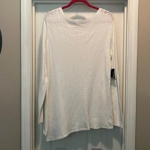 NWT Kim Rogers Tunic Sweater